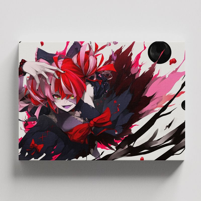 TAYRONA STORE - Cuadros Retablo Animes Virtual Youtuber 030 - 50x35cm