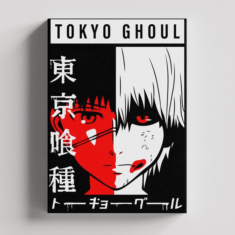 TAYRONA STORE - Cuadros Retablo Animes Tokyo Ghoul 001 - 35x50cm