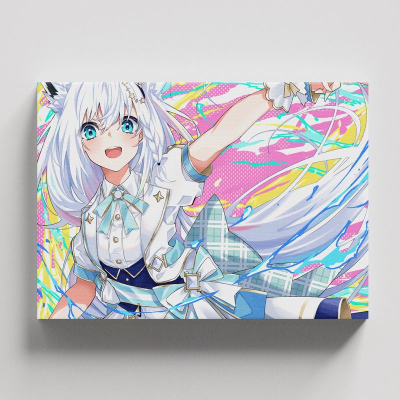 TAYRONA STORE - Cuadros Retablo Animes Virtual Youtuber 007 - 50x35cm