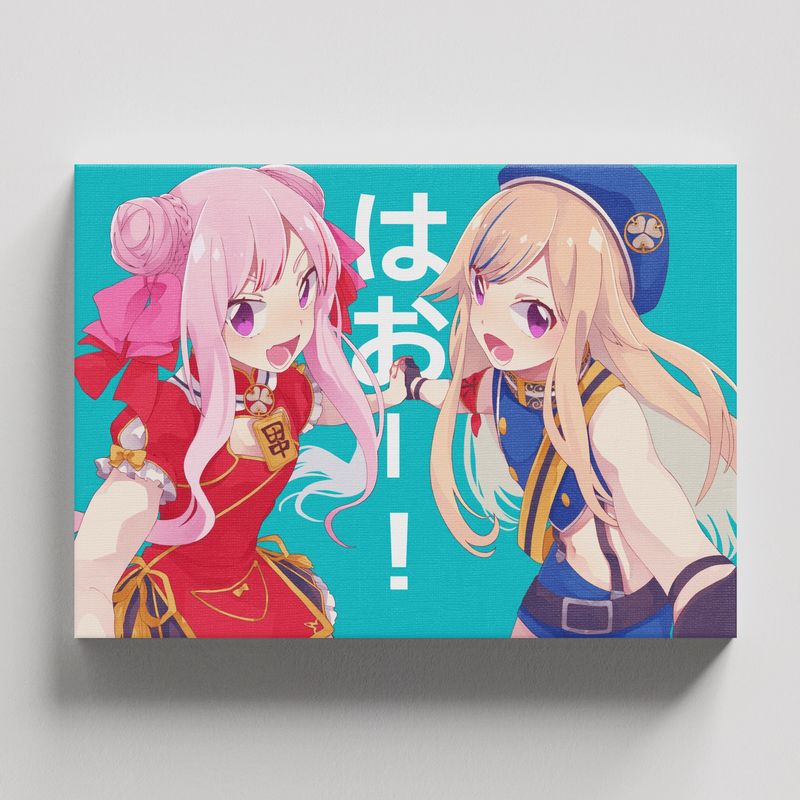 TAYRONA STORE - Cuadros Retablo Animes Virtual Youtuber 019 - 50x35cm