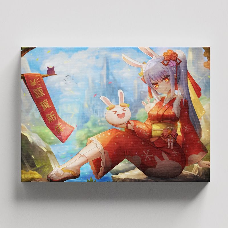 TAYRONA STORE - Cuadros Retablo Animes Virtual Youtuber 004 - 50x35cm
