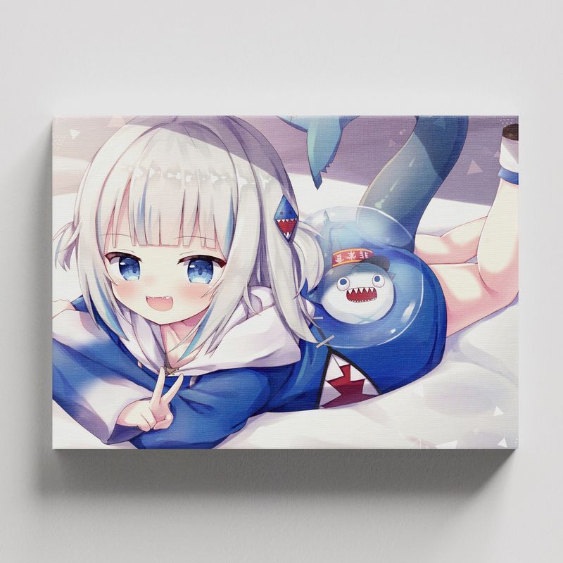 TAYRONA STORE - Cuadros Retablo Animes Virtual Youtuber 027 - 50x35cm
