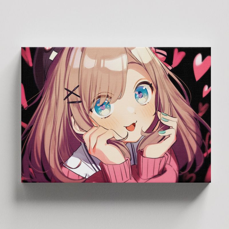 TAYRONA STORE - Cuadros Retablo Animes Virtual Youtuber 024 - 50x35cm