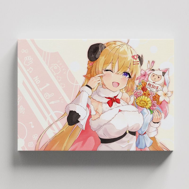 TAYRONA STORE - Cuadros Retablo Animes Virtual Youtuber 021 - 50x35cm