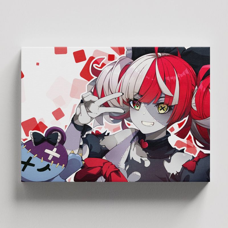 TAYRONA STORE - Cuadros Retablo Animes Virtual Youtuber 022 - 50x35cm