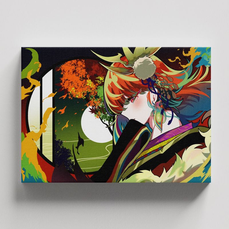 TAYRONA STORE - Cuadros Retablo Animes Virtual Youtuber 036 - 50x35cm