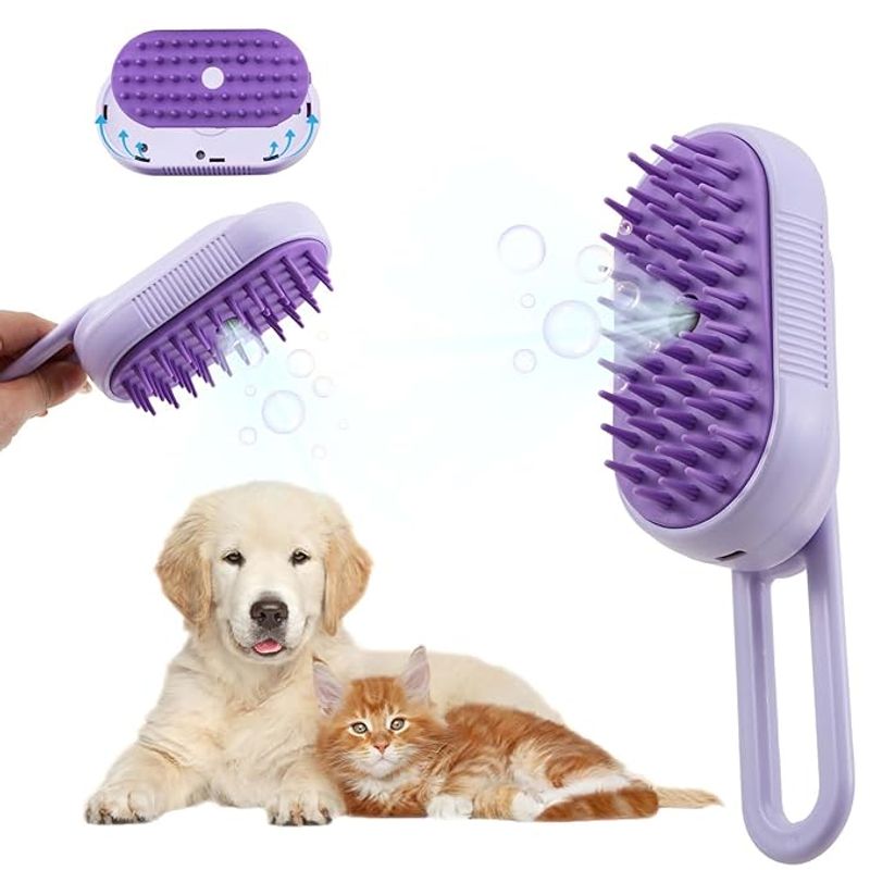 GENERICO - Cepillo Vapor Humidificador Para Mascotas