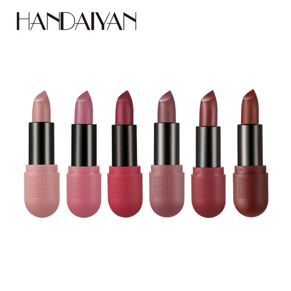 GENERICO - Labial HANDAIYAN Mate en Barra  de Larga Duración X 6