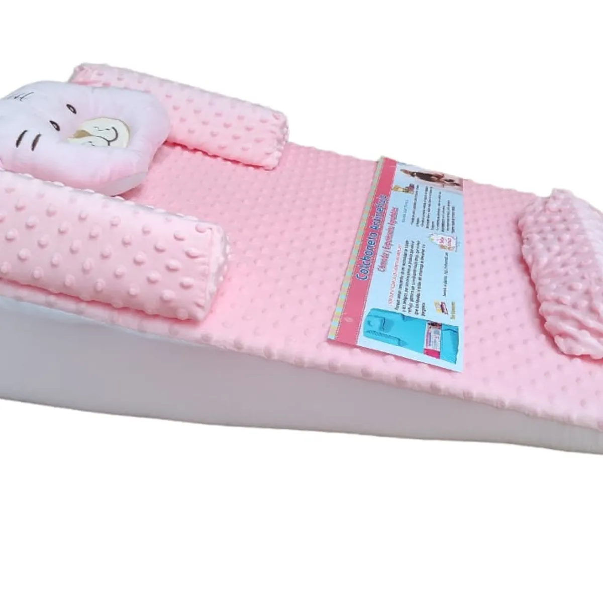 GENERICO - Colchoneta antirreflujo de bebe antialérgica 50x75x14