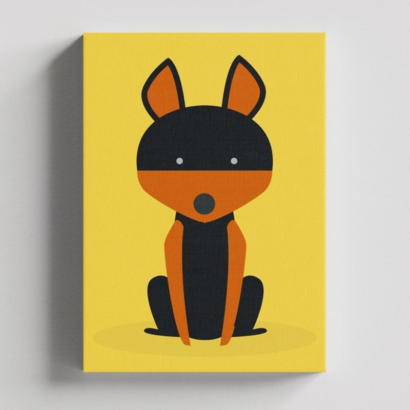 TAYRONA STORE - Cuadros Retablo Animales Perro 384 - 35x50cm