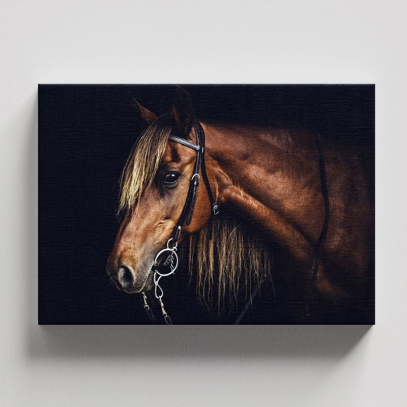 TAYRONA STORE - Cuadros Retablo Animales Caballos 279 - 50x35cm