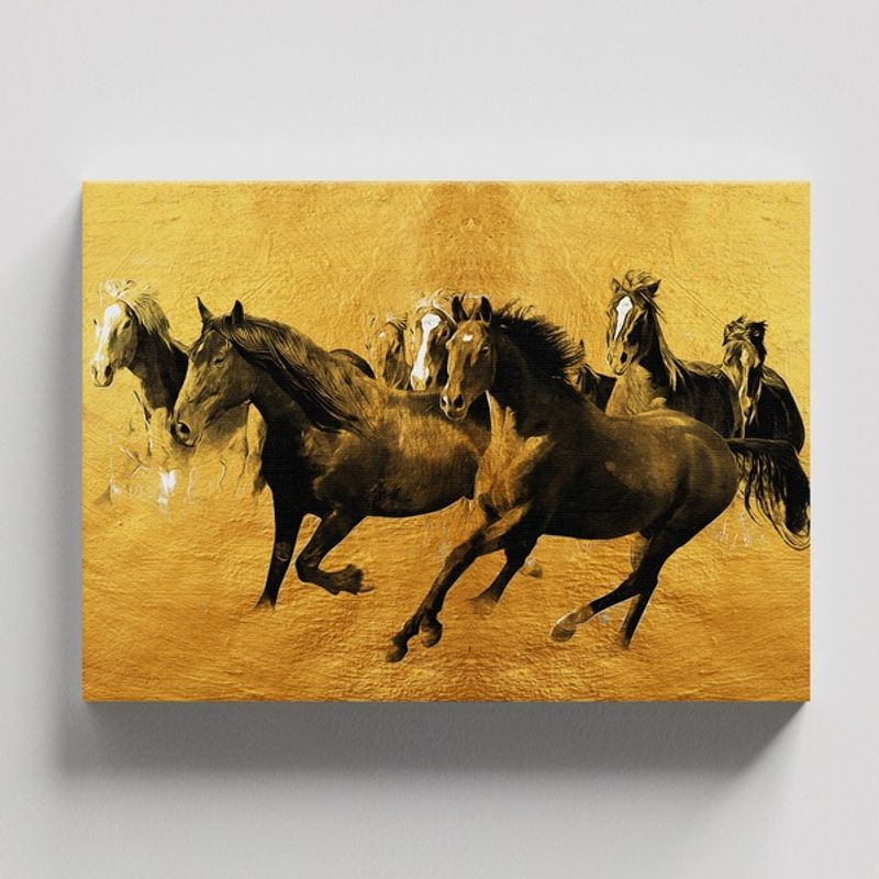 TAYRONA STORE - Cuadros Retablo Animales Caballos 298 - 50x35cm