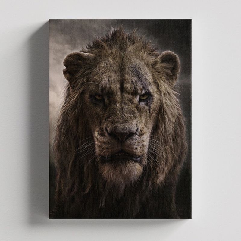 TAYRONA STORE - Cuadros Retablo Animales Leones Colores 247 - 35x50cm