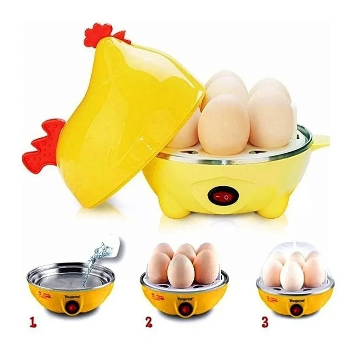 HOME - Hervidor De Huevos Cocedor Eléctrico 7 Huevos