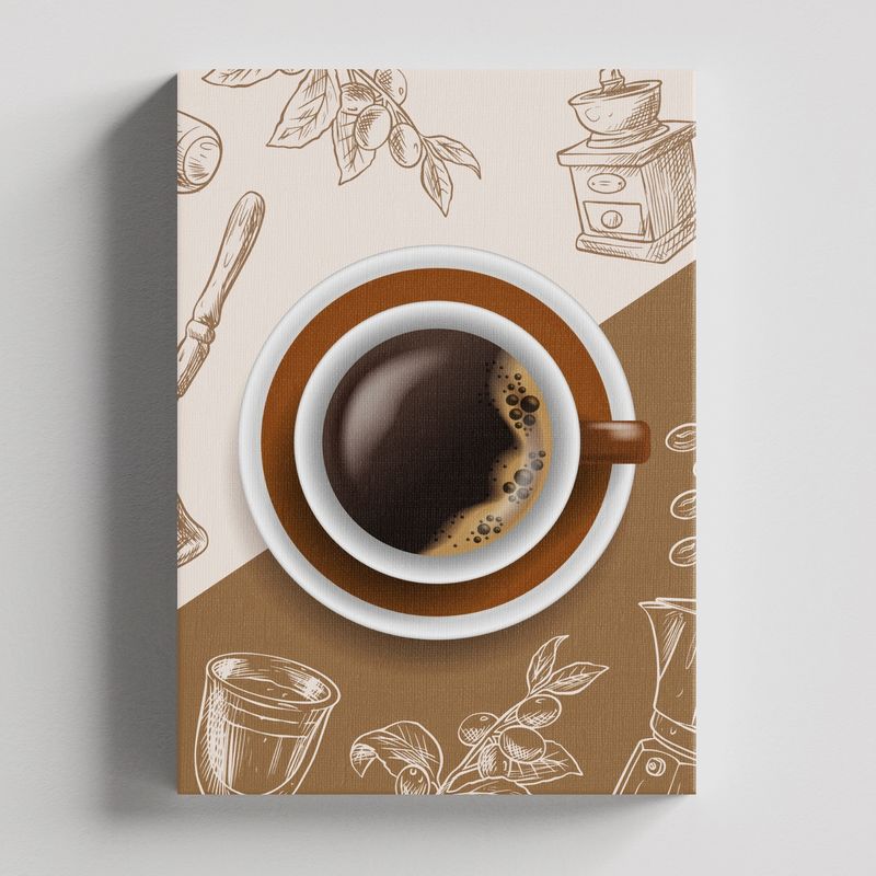 TAYRONA STORE - Cuadros Retablo Bebidas Café 054 - 35x50cm