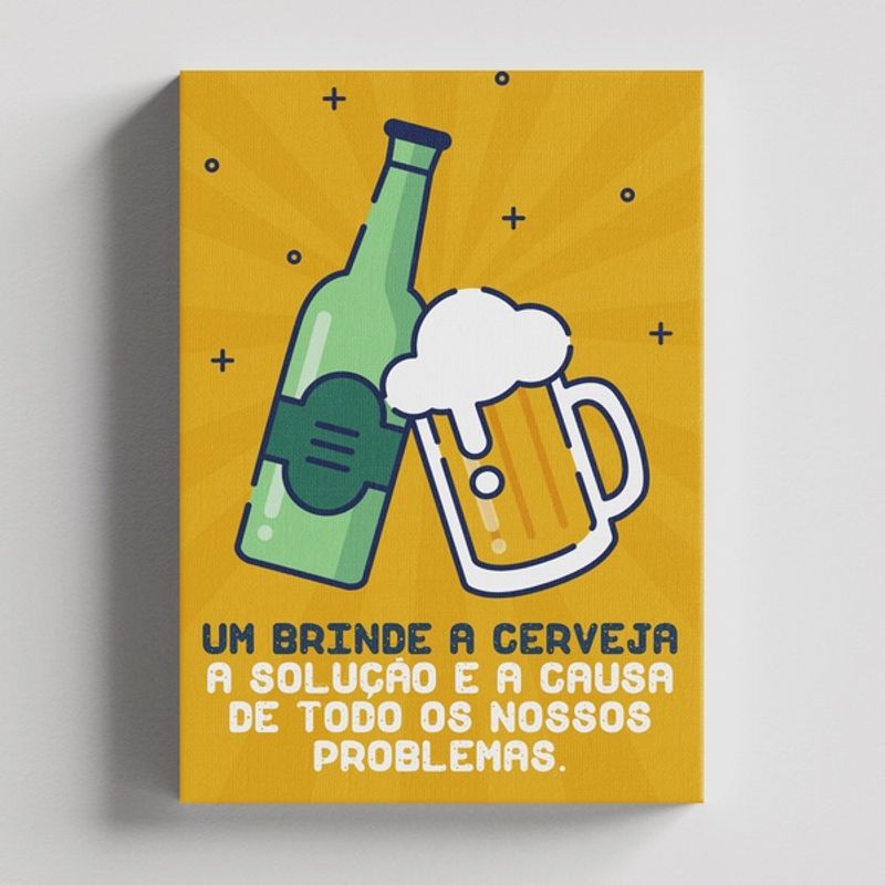TAYRONA STORE - Cuadros Retablo Bebidas Cerveza 004 - 35x50cm