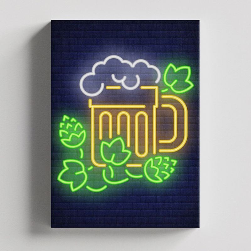 TAYRONA STORE - Cuadros Retablo Bebidas Cerveza 024 - 35x50cm