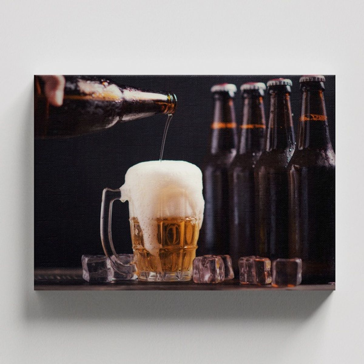 TAYRONA STORE - Cuadros Retablo Bebidas Cerveza 059 - 50x35cm