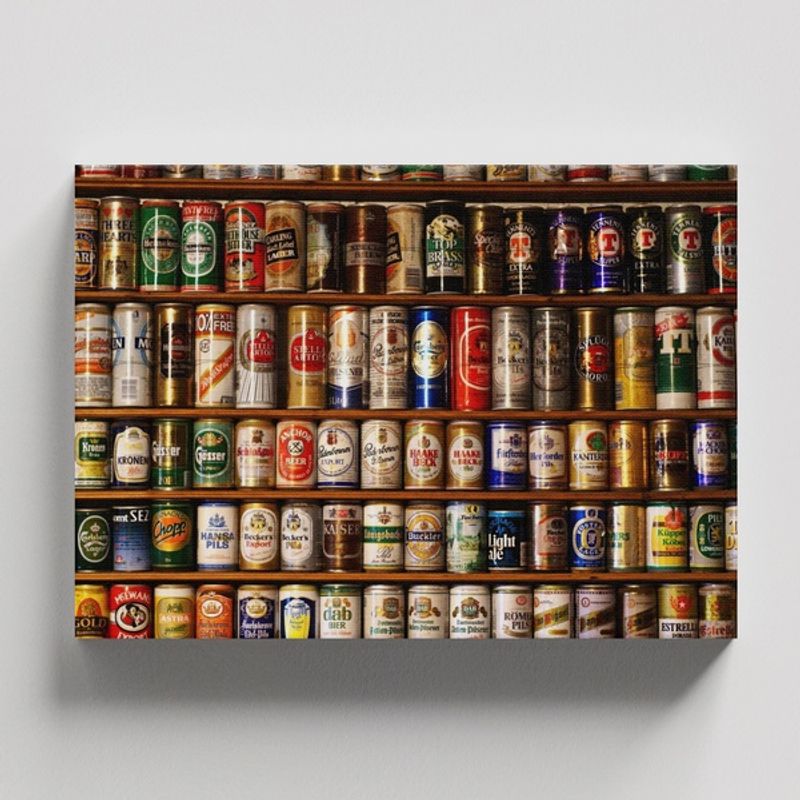 TAYRONA STORE - Cuadros Retablo Bebidas Cerveza 071 - 50x35cm