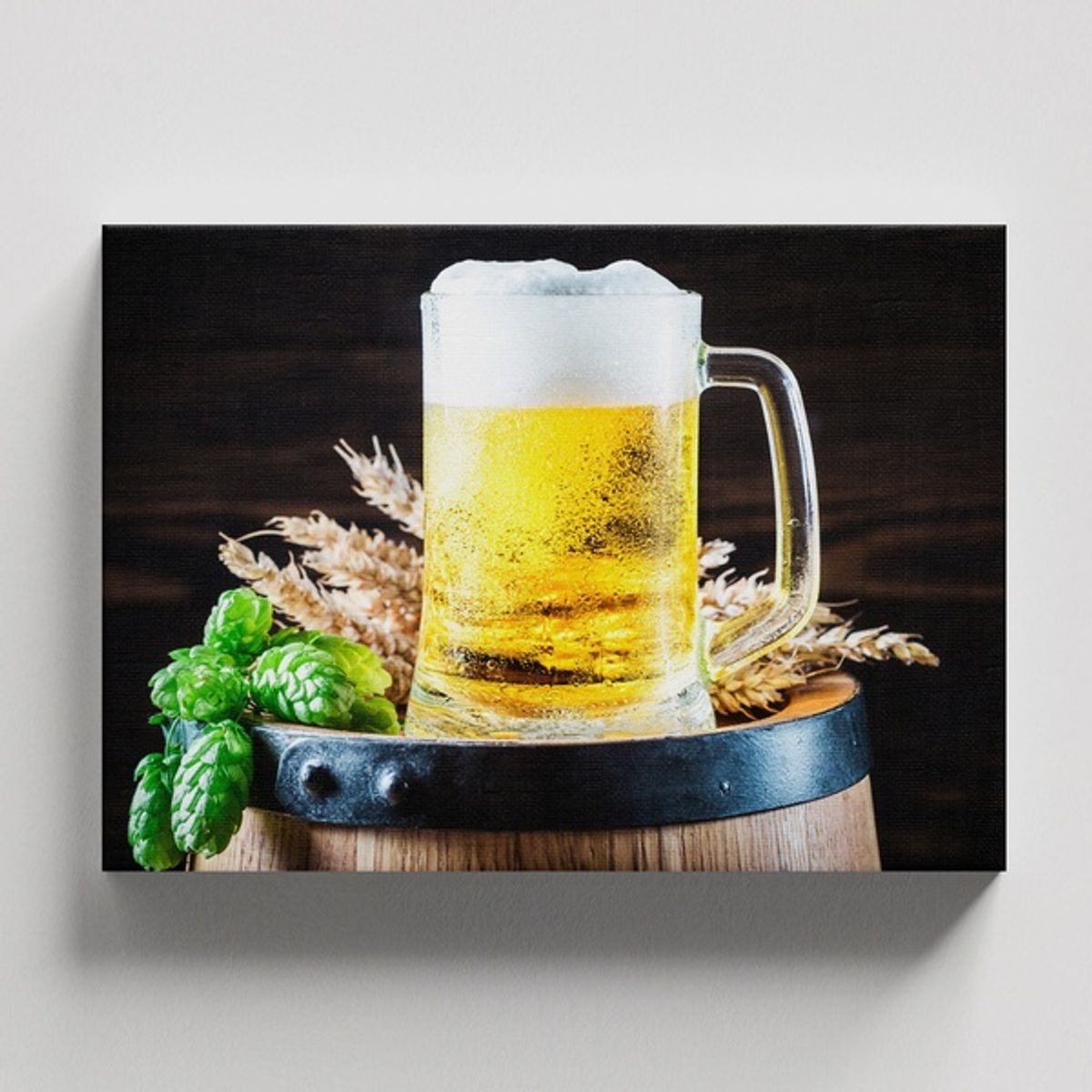TAYRONA STORE - Cuadros Retablo Bebidas Cerveza 074 - 50x35cm
