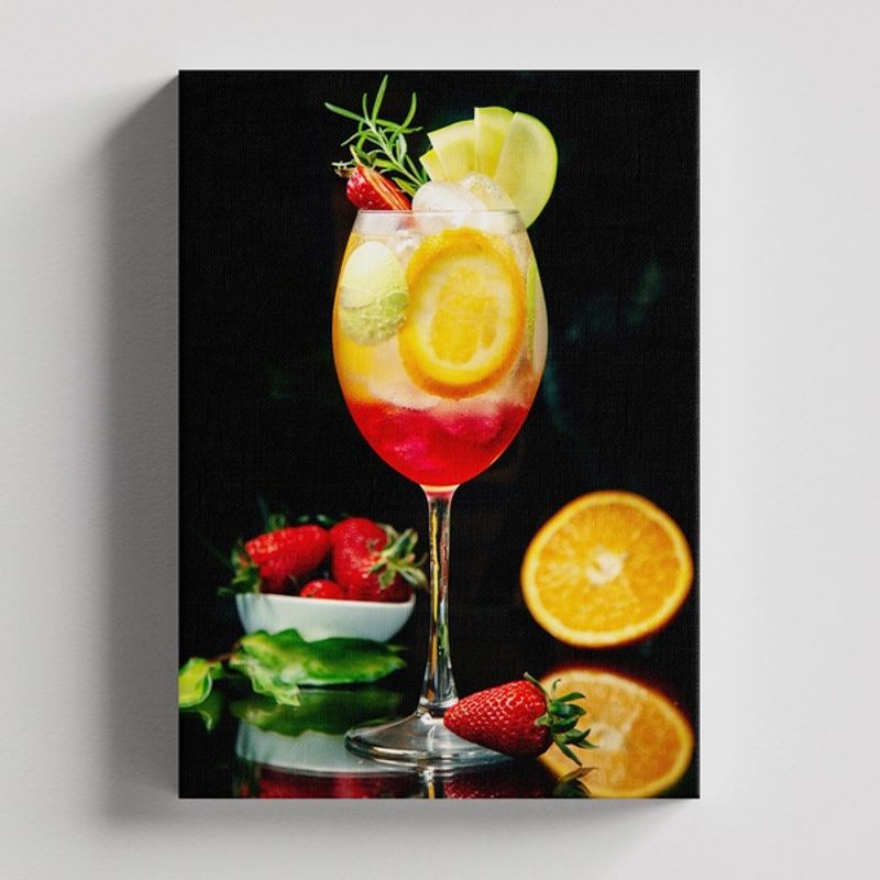 TAYRONA STORE - Cuadros Retablo Bebidas Jugos 018 - 35x50cm