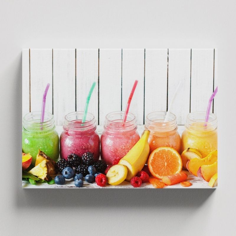 TAYRONA STORE - Cuadros Retablo Bebidas Jugos 036 - 50x35cm