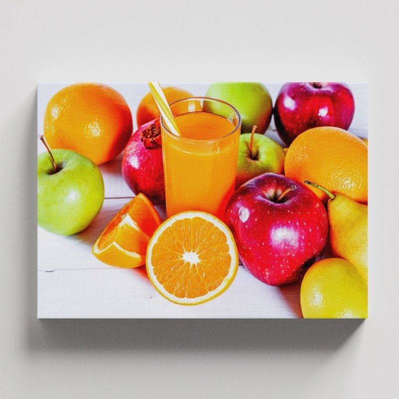 TAYRONA STORE - Cuadros Retablo Bebidas Jugos 049 - 50x35cm