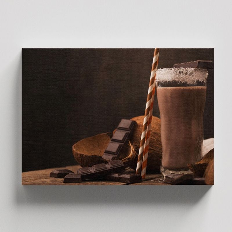 TAYRONA STORE - Cuadros Retablo Bebidas Malteadas 050 - 50x35cm