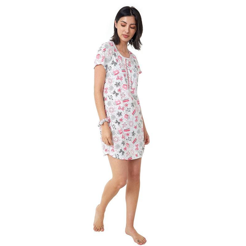 SANTANA - Batola Mujer Helena Estampada Cereza