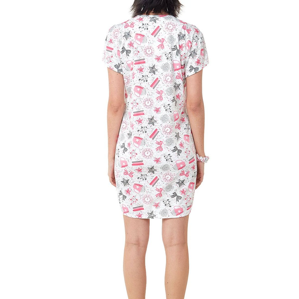 SANTANA - Batola Mujer Helena Estampada Cereza