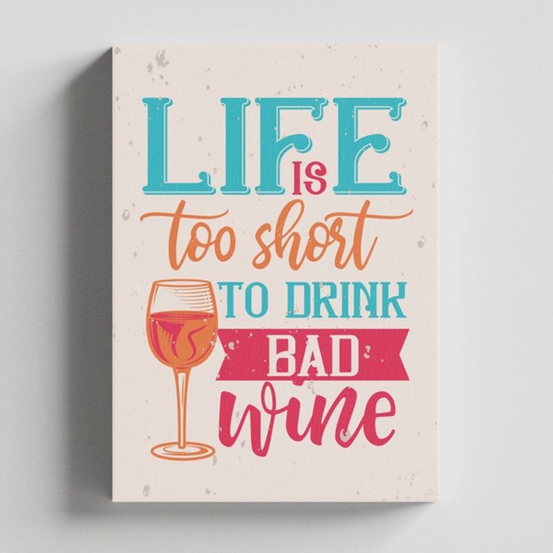 TAYRONA STORE - Cuadros Retablo Bebidas Vino 023 - 35x50cm