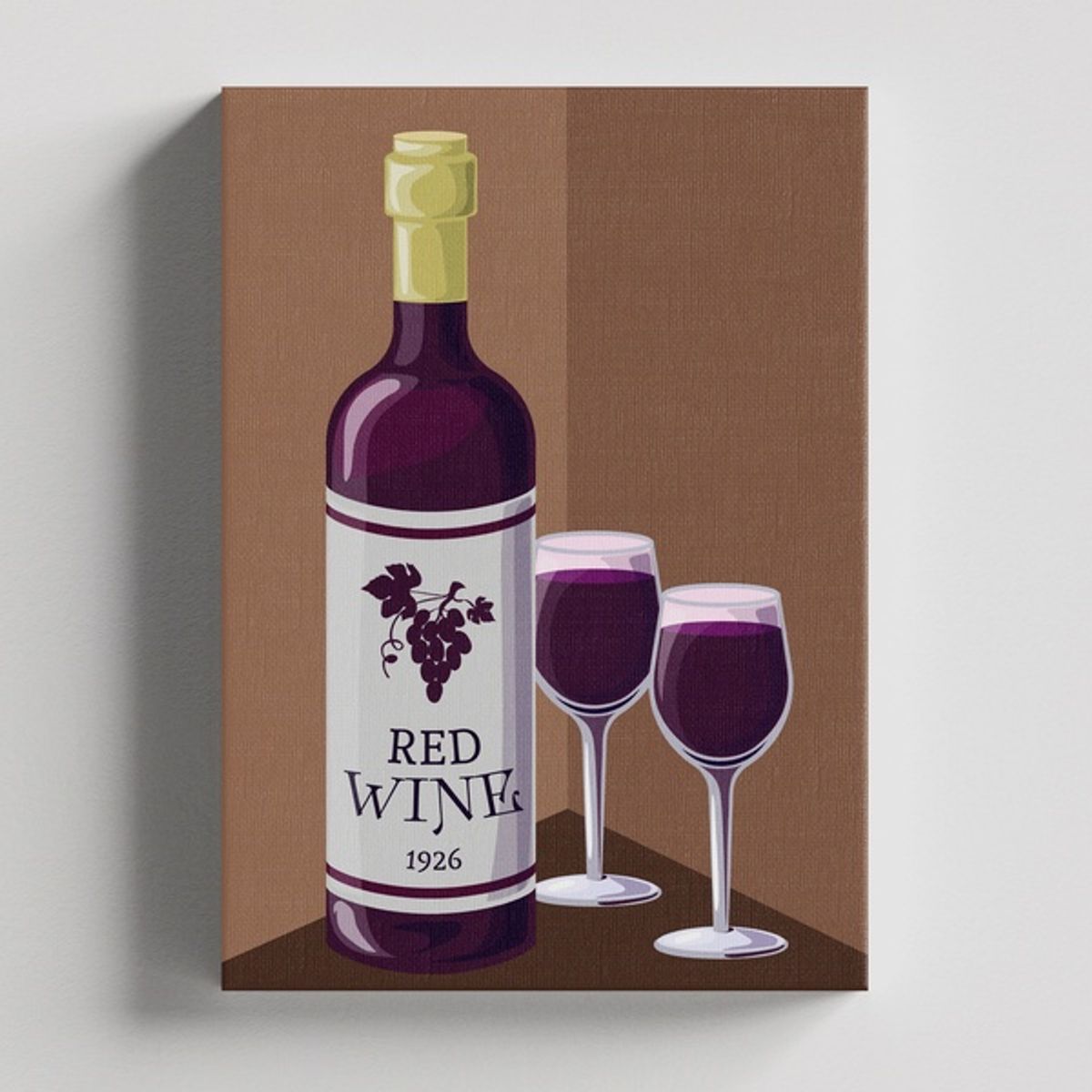 TAYRONA STORE - Cuadros Retablo Bebidas Vino 039 - 35x50cm