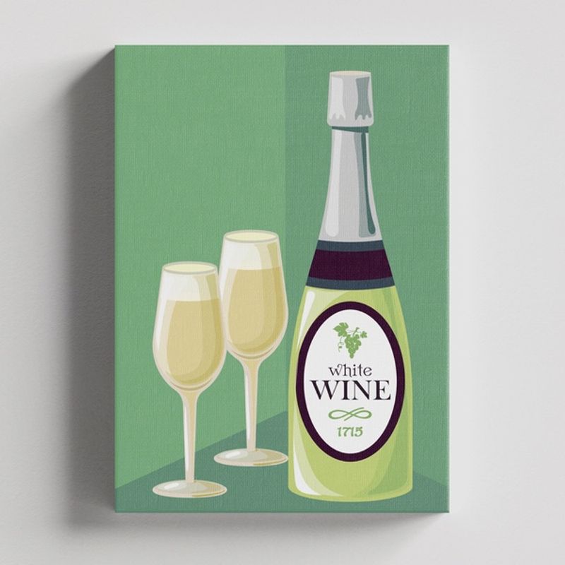 TAYRONA STORE - Cuadros Retablo Bebidas Vino 041 - 35x50cm