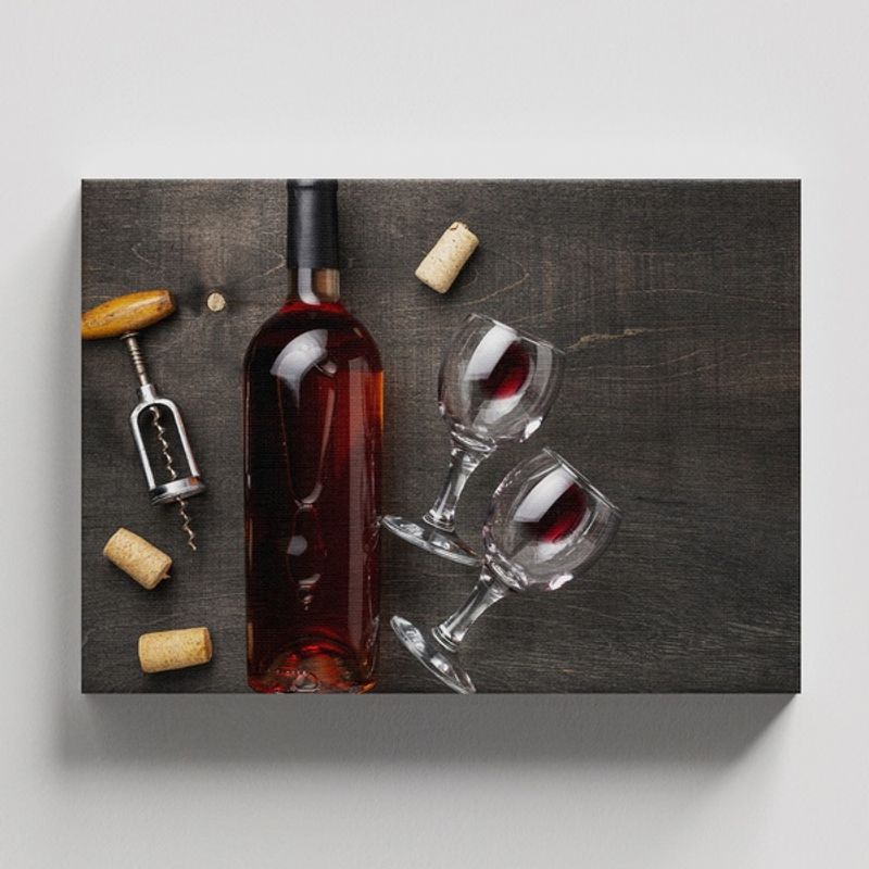 TAYRONA STORE - Cuadros Retablo Bebidas Vino 082 - 50x35cm