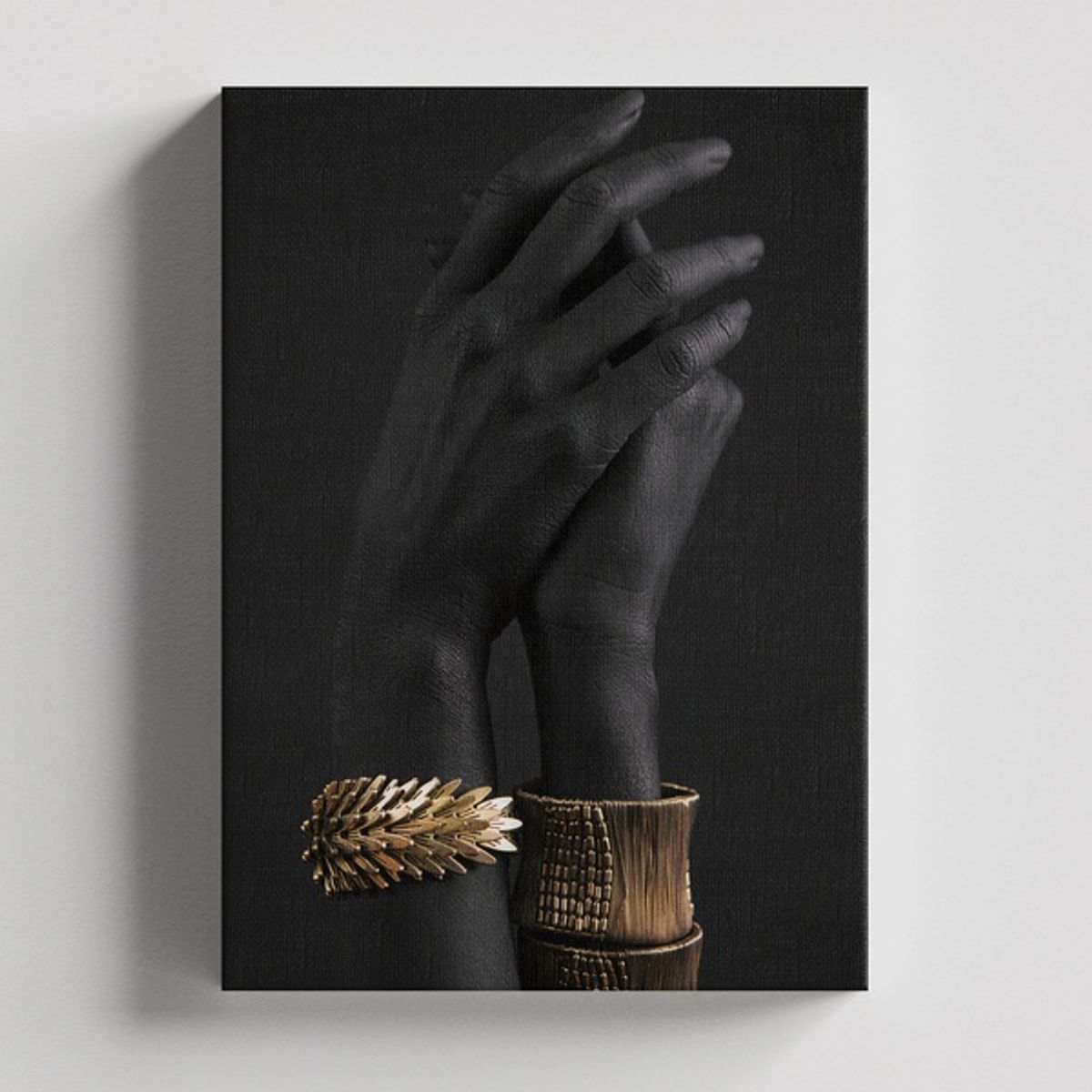 TAYRONA STORE - Cuadros Retablo Negro y Dorado Variado 013 - 35x50cm