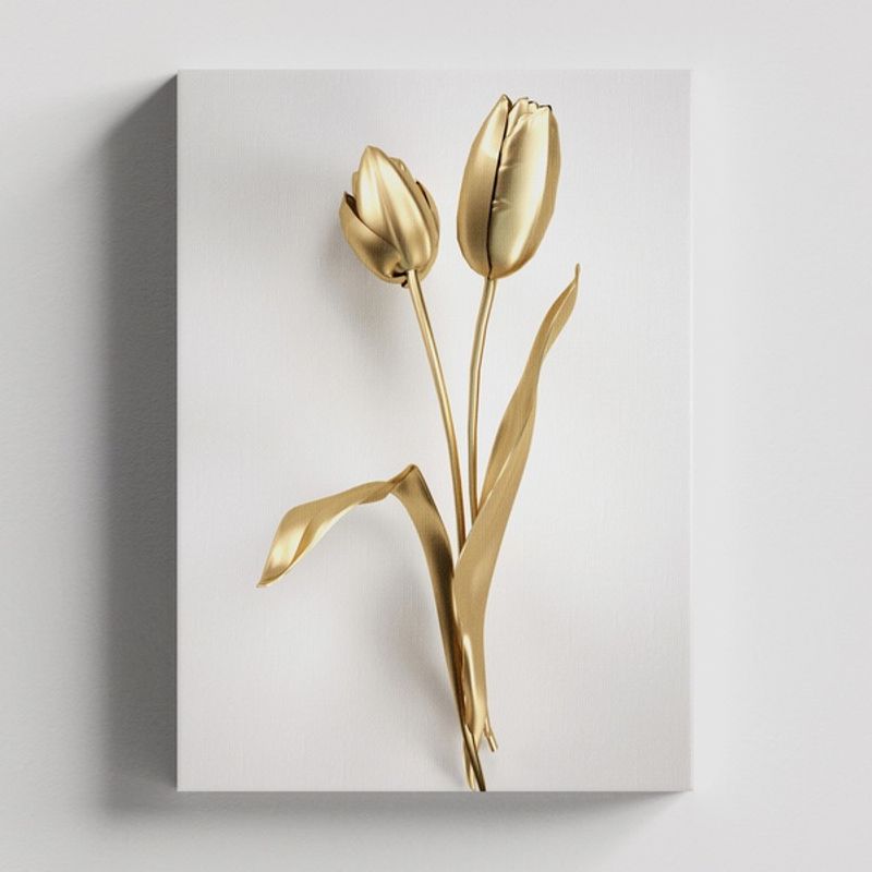 TAYRONA STORE - Cuadros Retablo Blanco y Dorado 003 - 35x50cm