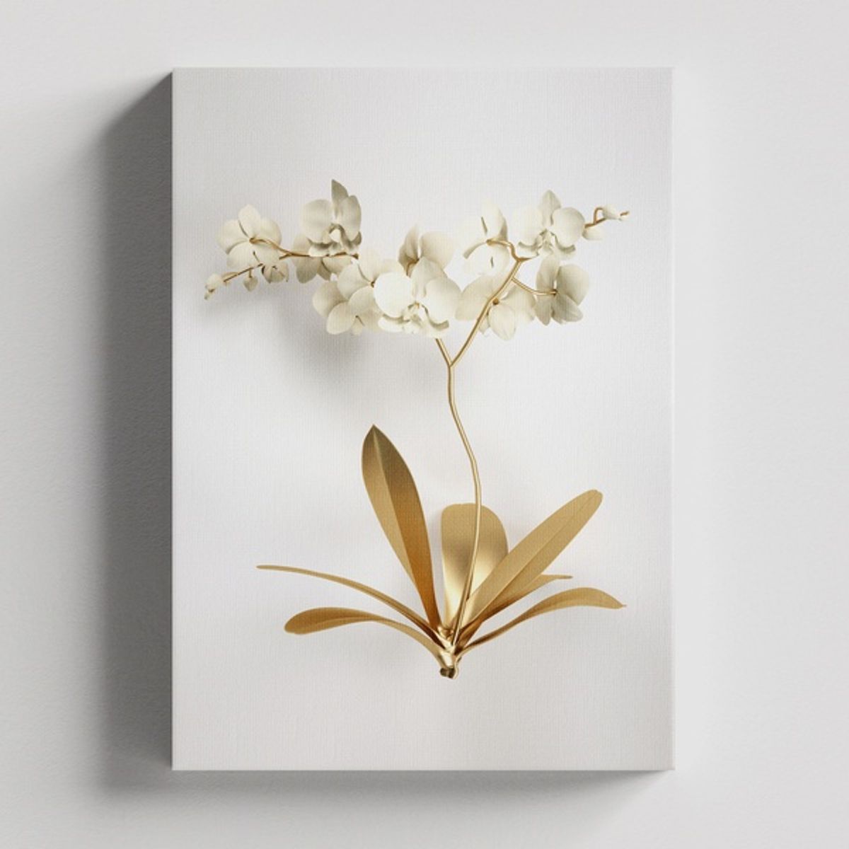 TAYRONA STORE - Cuadros Retablo Blanco y Dorado 005 - 35x50cm