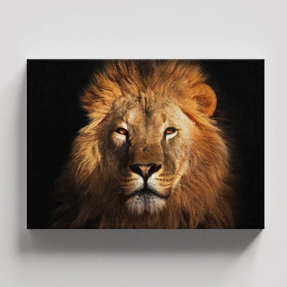 TAYRONA STORE - Cuadros Retablo Negro y Dorado Africanas 065 - 50x35cm