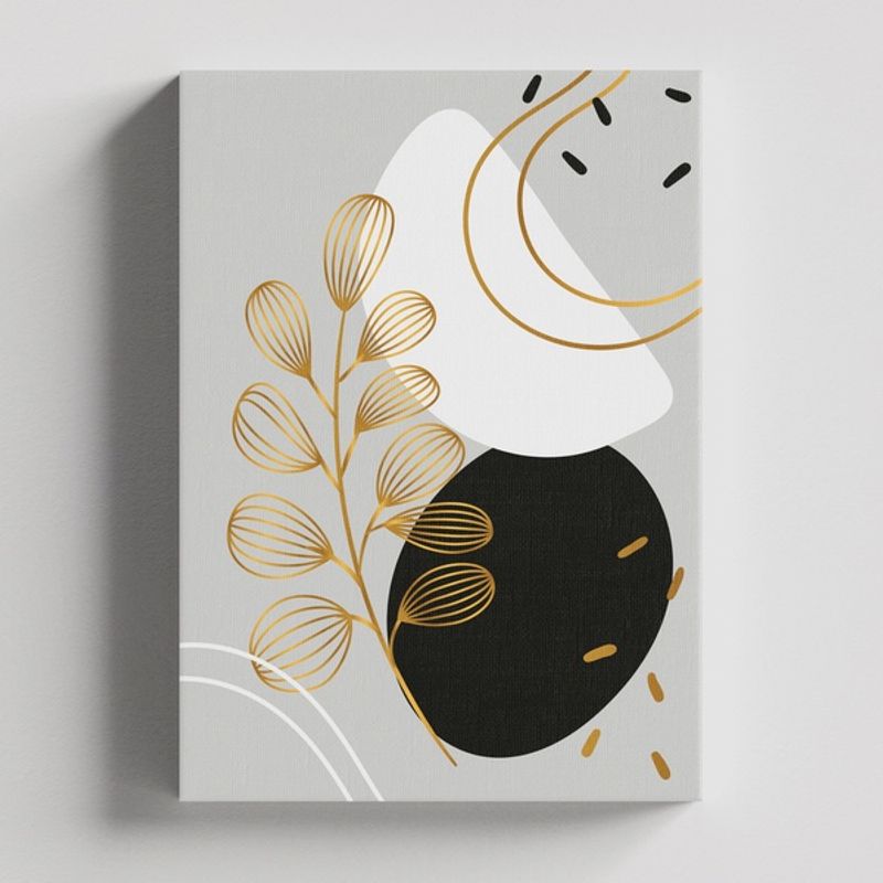 TAYRONA STORE - Cuadros Retablo Blanco y Dorado 022 - 35x50cm