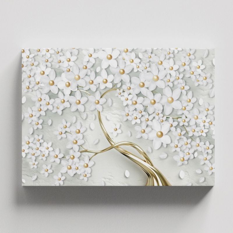 TAYRONA STORE - Cuadros Retablo Blanco y Dorado 026 - 35x50cm