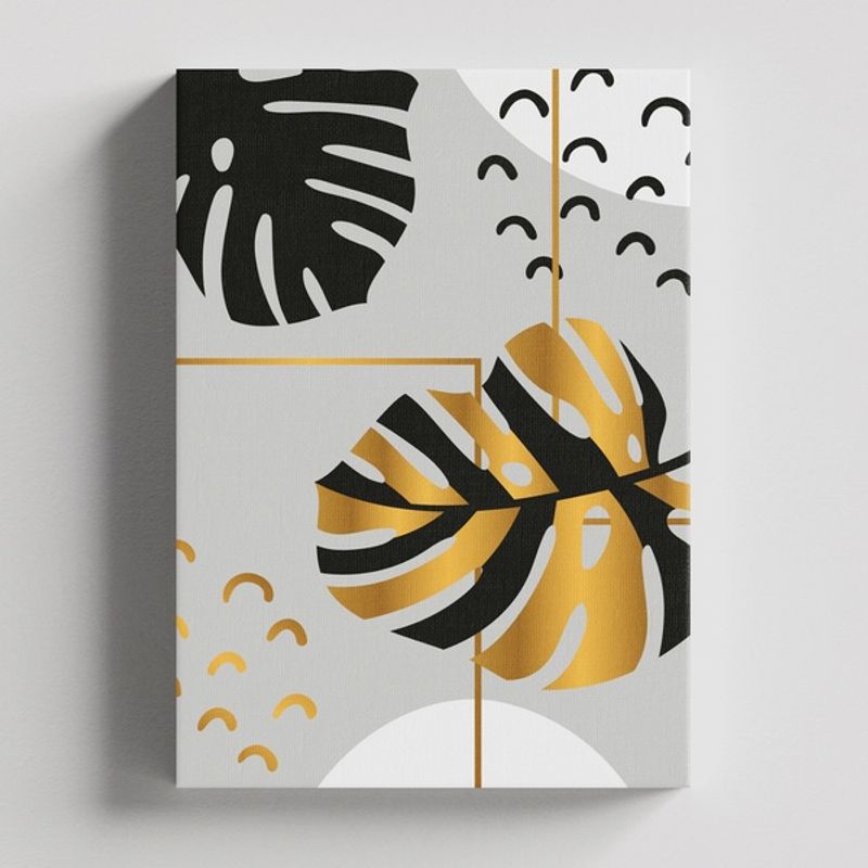 TAYRONA STORE - Cuadros Retablo Blanco y Dorado 023 - 35x50cm
