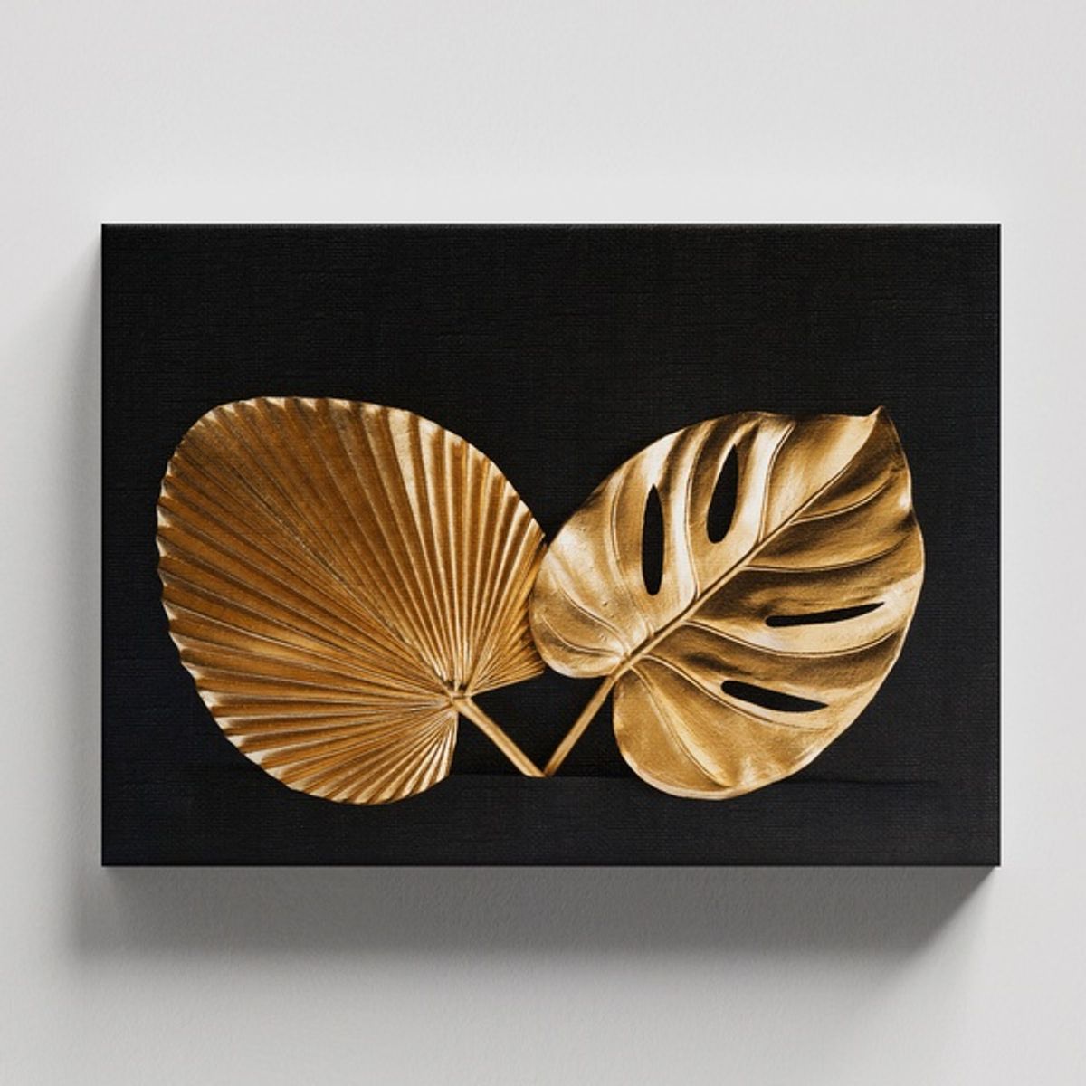 TAYRONA STORE - Cuadros Retablo Negro y Dorado Variado 076 - 50x35cm