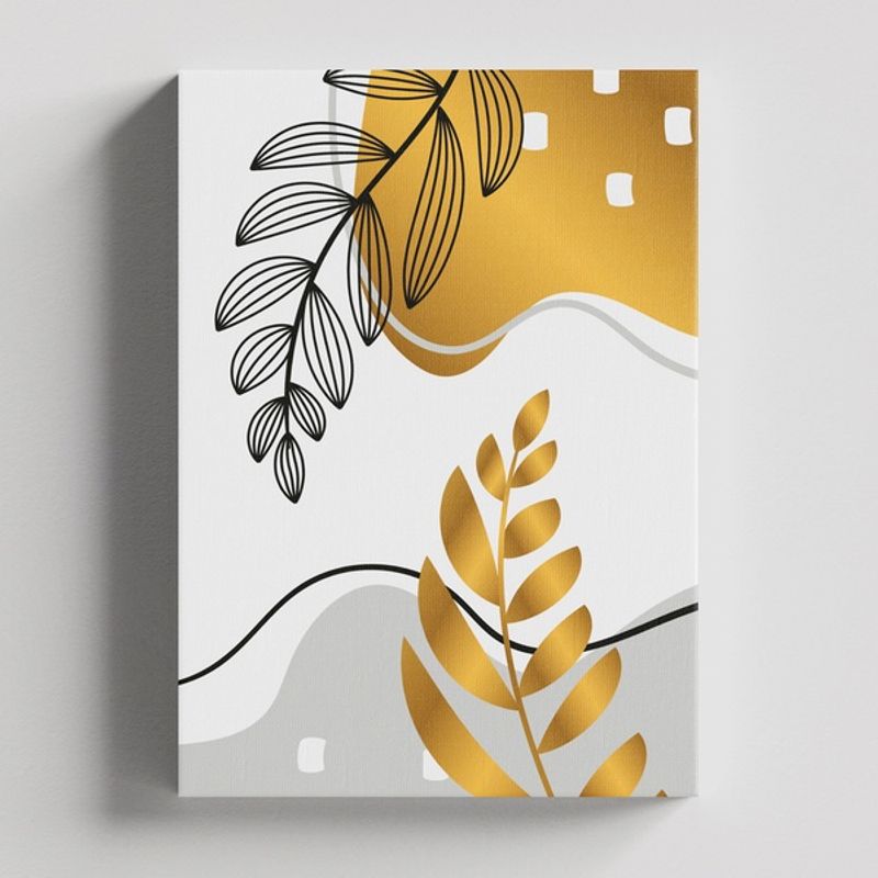 TAYRONA STORE - Cuadros Retablo Blanco y Dorado 015 - 35x50cm