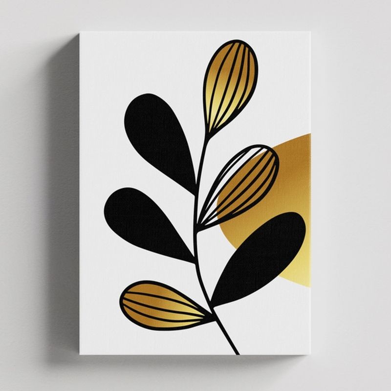 TAYRONA STORE - Cuadros Retablo Blanco y Dorado 008 - 35x50cm