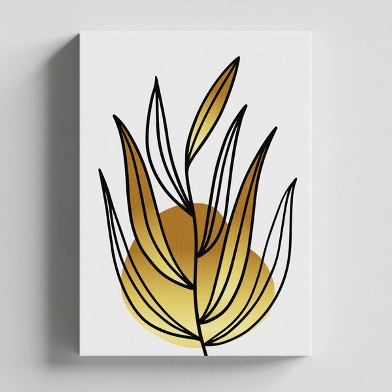 TAYRONA STORE - Cuadros Retablo Blanco y Dorado 009 - 35x50cm
