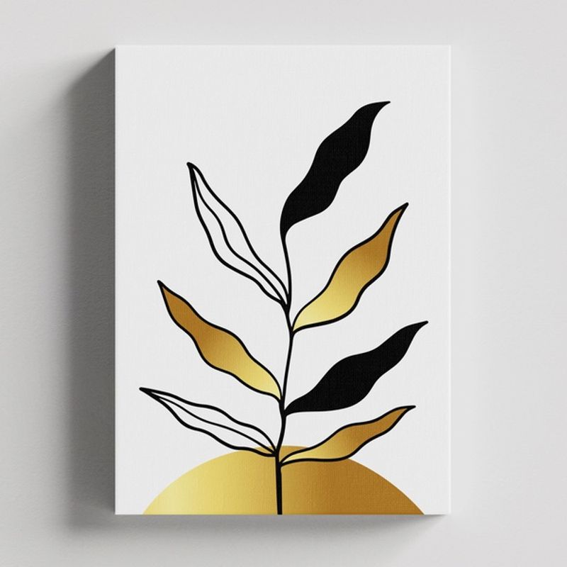 TAYRONA STORE - Cuadros Retablo Blanco y Dorado 012 - 35x50cm