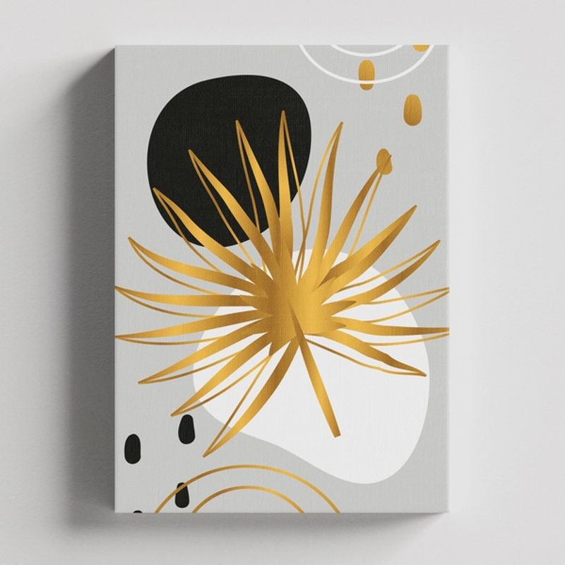 TAYRONA STORE - Cuadros Retablo Blanco y Dorado 019 - 35x50cm