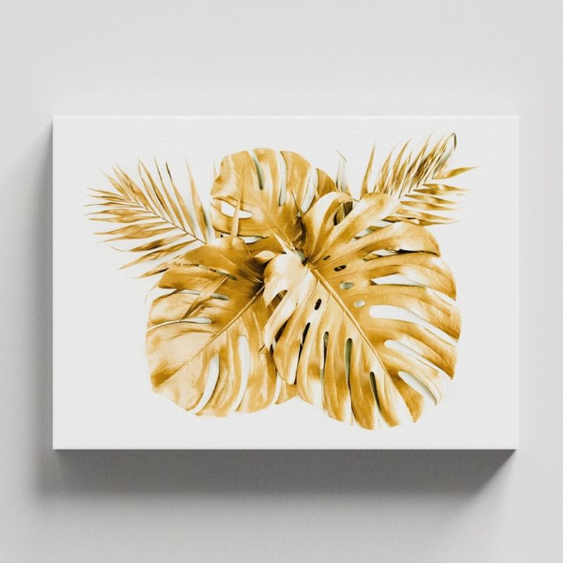 TAYRONA STORE - Cuadros Retablo Blanco y Dorado 028 - 50x35cm
