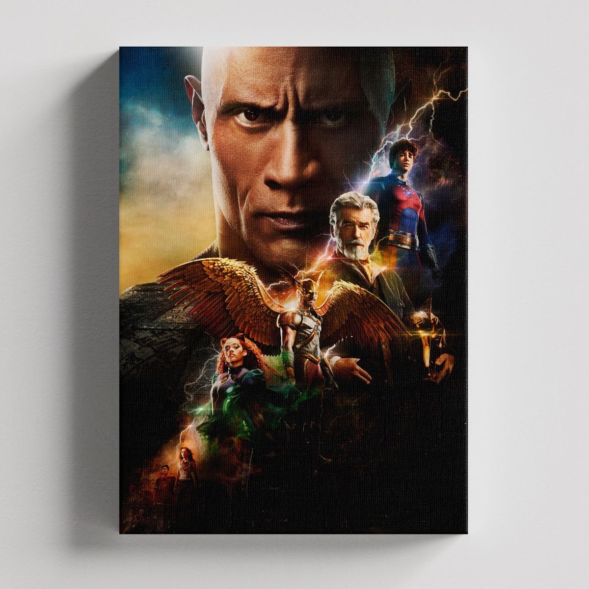 TAYRONA STORE - Cuadros Retablo Dc Comics Black Adam 001 - 35x50cm