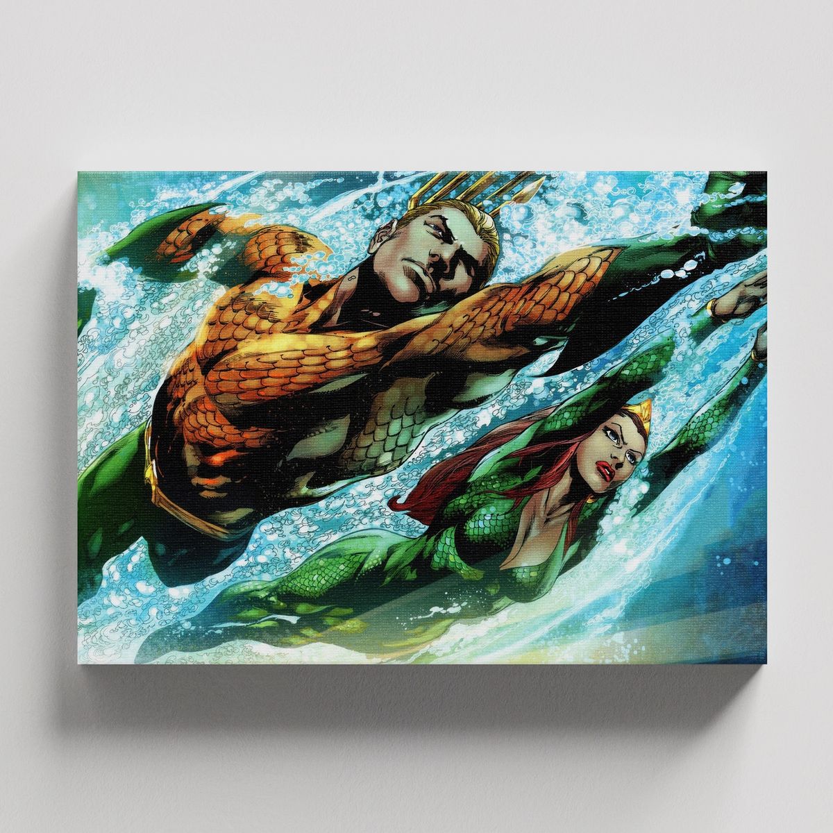 TAYRONA STORE - Cuadros Retablo Dc Comics Aquaman 016 - 50x35cm